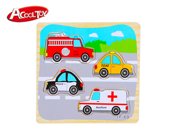 Rettungsfahrzeug-Puzzle